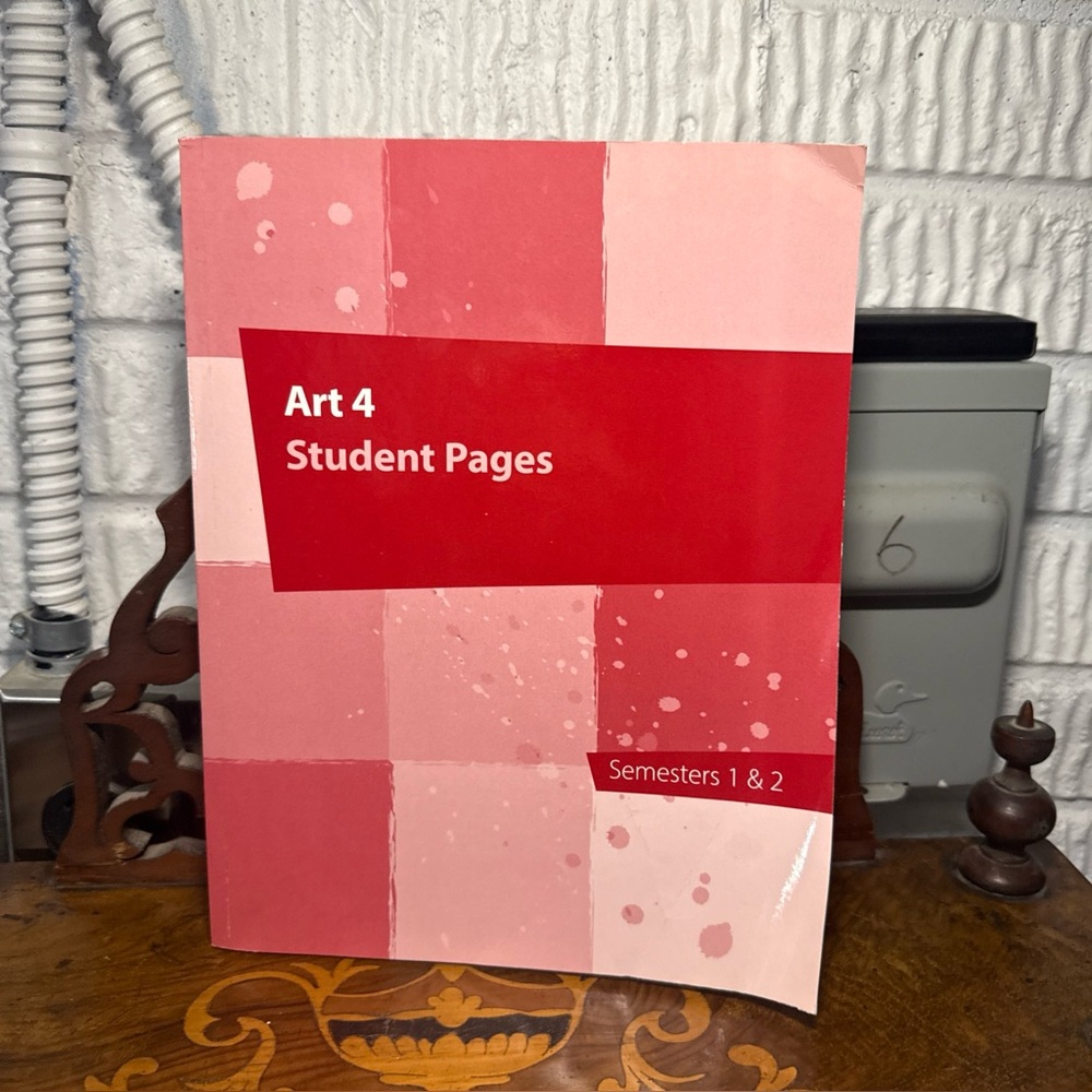 Art 4 Student Pages - Red and Pink Home Art